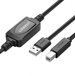 UGREEN 15 Meter USB A 2.0 Male to USB B Male Active Printer Cable – US122 - 10362