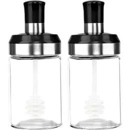 2pcs Spoon Lid Integrated Seasoning Bottle