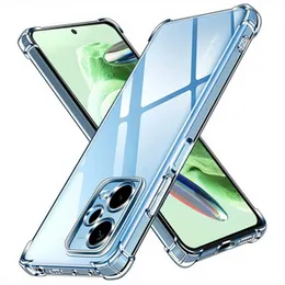 Shockproof Bumper Transparent back cover for Redmi Note 12 5G