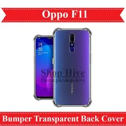Luxury Bumper Transparent back cover for Oppo F11
