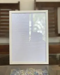 A4 ½" White Photo Frame for Family Photos 