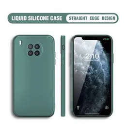Huawei nova 8i soft matte liquid silicone Case Back Cover for Huawei nova 8i - Green