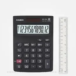 Casio MZ-12SA Solar & Battery Powered Basic Calculator – 12-Digit