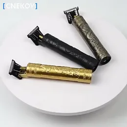 Vintage T9 Men's Hair Clipper Electric Shaver Rechargeable Hair Trimmer Beard Clipper For Barber Hair Cutting