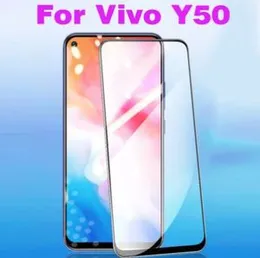 Full Glue High Quality Full Tempered Glass For Vivo Y50