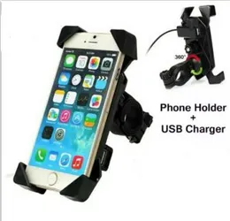 Mobile Holder for Bike & Bicycle with USB Charger