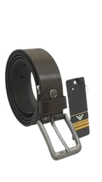 Giorgio Armani Men’s Brown Genuine Leather Belt – Premium Stylish Waist Belt | Durable, Long-Lasting High-Quality Classic Leather Accessory, Luxury Fa