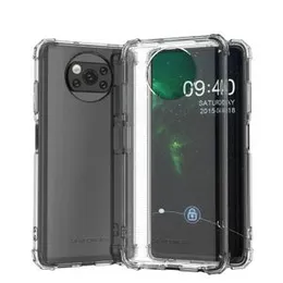 Xiaomi Mi Poco X3 NFC Soft Silicone TPU Case with anti-shock protection hardy edges fully transparent cover bumper case For Xiaomi Mi Poco X3 NFC phon