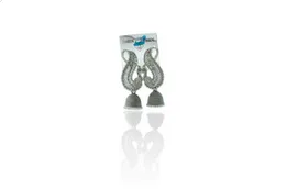Shreyadzines Traditional Designer Oxidized Silver Jhumki Jhumka Earrings for Women.