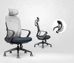 NEW MODEL Blue High Back Mesh Chair