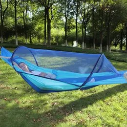 Hanging Hammock with Mosquito Net