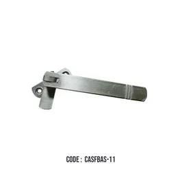 N/B BRASS FASTNER FLAT THREE LINE S/S