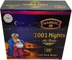 Mabroc Night of 1001 Stars Ali Baba (200g) 100 Tea Bags  import    tea powder