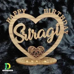 Customized Wooden Gift With Your Name & Wishes For Happy valentine gift anniversary Gift wedding gift lover gift valentine gift