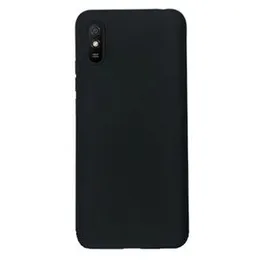 Redmi 9A Slim fit Matte Tpu Soft Case Rubber Back Cover for Redmi 9A