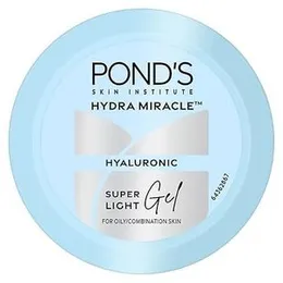 Ponds Super Light Gel Oil Free Face Moisturizer 25 ml, With Hyaluronic Acid & Vitamin E for Fresh Glowing Skin & 24 hr Hydration - Daily Use