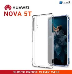 Luxury Shockproof Transparent Shockproof Bumper Case For Huawei Nova 5T Crystal Transparent Premium Quality Shockproof Protective Phone ShellNova 5T S