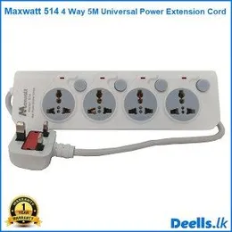 4 port socket extension