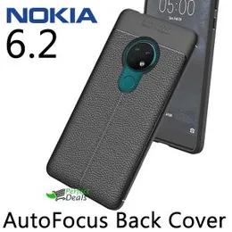 Nokia 6.2 Soft Black Matte Back cover for Nokia 6.2