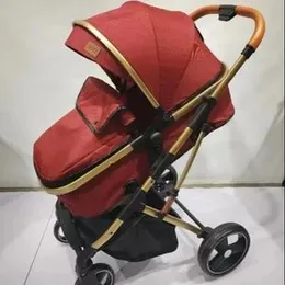 Generic Chikoo Premium Newborn Baby Anti-Shock Folding High Stroller folding baby stroller travel stroller can be folded to sit in 2 directions Exotic