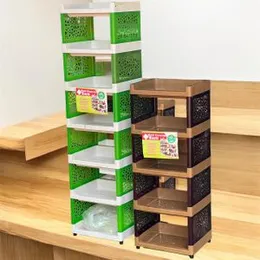 Combo pack 7-Layer and 5-layer Storage Rack Bookshelf 2in1