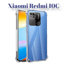 Thickballoon Shockproof Transparent Back Cover For Xiaomi Redmi 10C
