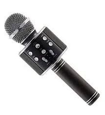 wireless karaoke mic rechargable bluetooth singing microphone with audio recording bluetooth speaker