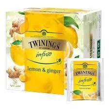 Twinings Infuso Lemon & Ginger 30g (20pcs * 1.5g = 30g )  tea power
