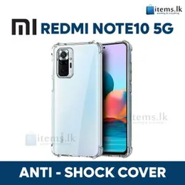 Redmi Note 10 5G Transparent Shockproof Clear Back Cover for Redmi Note 10 5G