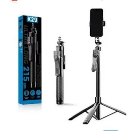 K29 Ultra Long 215cm Selfie Stick Tripod