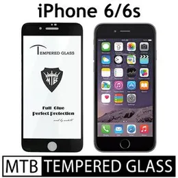 iPhone 6 / iPhone iPhone 6s Branded MTB High Quality Screen Protector Full Glue 9D MTB tempered Glass for iPhone 6 / iPhone iPhone 6s