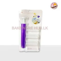 Manual Spray Gun | Airbrush with 4 Reservoirs | Cake Decorating Tool | CW3-027