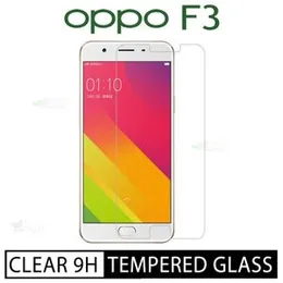OPPO F3 Anti Scratch 0.3mm Transparent Screen Protection Glass Full Cover 9H MTB tempered Glass for OPPO F3