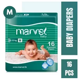 Marvel Baby Diapers – Medium – 16 pcs