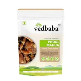 Vedbaba Phool Mahua - 800 GM | Mahuya Flower | Madhuca Indica | Mohwa | Vippa | Madhuca Longifolia | Indian Butter Flower (800 GM)(FROM INDIA)JEZ