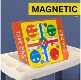 Magnetic 9-in-1 Combination Chess Hot-selling Family Chess Plastic Giant Chess Set.