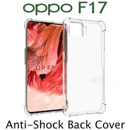 Thickballoon Shockproof Transparent Back Cover for Oppo F17