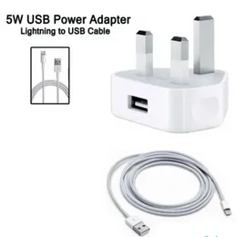 5W USB Power Adapter with Lightning to USB Cable – Fast & Safe Charging for iPhone and iPad