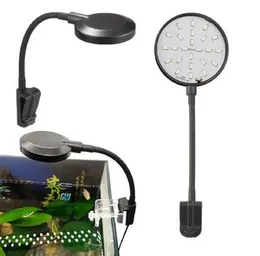 Kintons N-6 Aquarium Light LED Aquarium Light 5W Clip-on Lamp Aquatic Plant Lighting for 10-20cm Fish Tank