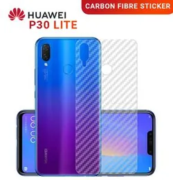 Carbon Fibre back stickerFor Huawei P30 Lite