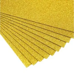A4 Size Glitter Sheets Art & Craft Glitter Sheet Paper Gold Glitter Sheet