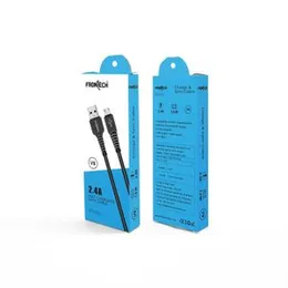 Fast Charging 1M Braided USB to Type-C Data Cable for Smartphones,