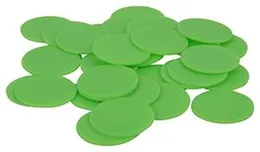 Amit Marketing Plastic Token / Coin | Chips for Board Games and Other uses | Round Shape Plastic Plain Token Coins Without Holes | Mini Poker Chips Ga