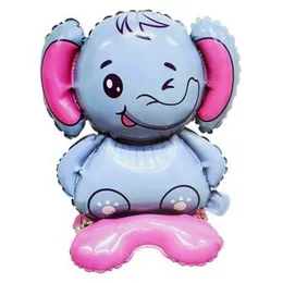 22" x 25" Foil Elephant Animal Jungle Happy Birthday Party Foil Balloon