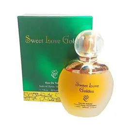 Sweet Love Golden Perfume - 50ml Golden Perfume - Best For Gift / Best Smell Perfume Fragrances / Eau de Toilette