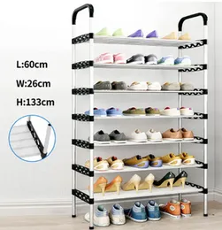 Shoe rack 7layer 8 layer footwear holder door step goods organiser