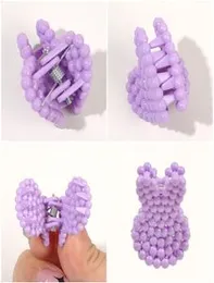 10pcs Mini Rabbit Shape Hair Claw Clips Cute Jaw Clips Sweet Side Hair Clips Braids Hair Clips Women Girls Hair Accessories