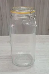 glass air tight bottle 2000ml