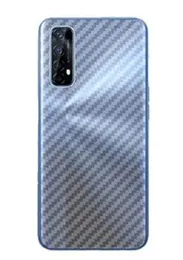 Carbon fiber Back Sticker For Realme 7
