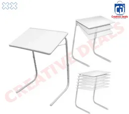 Table Mate 2 – Adjustable & Foldable Portable Table for Home, Laptop & Bed